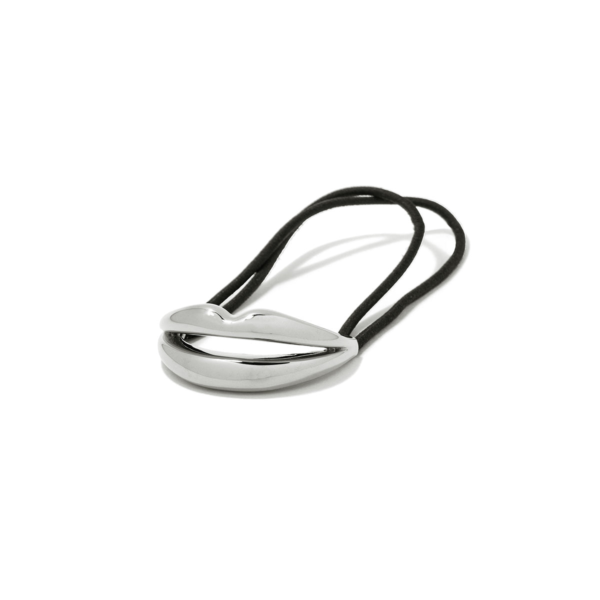 Silver Rosie Lip Hair Band – Minimalist Shine, Maximum Style