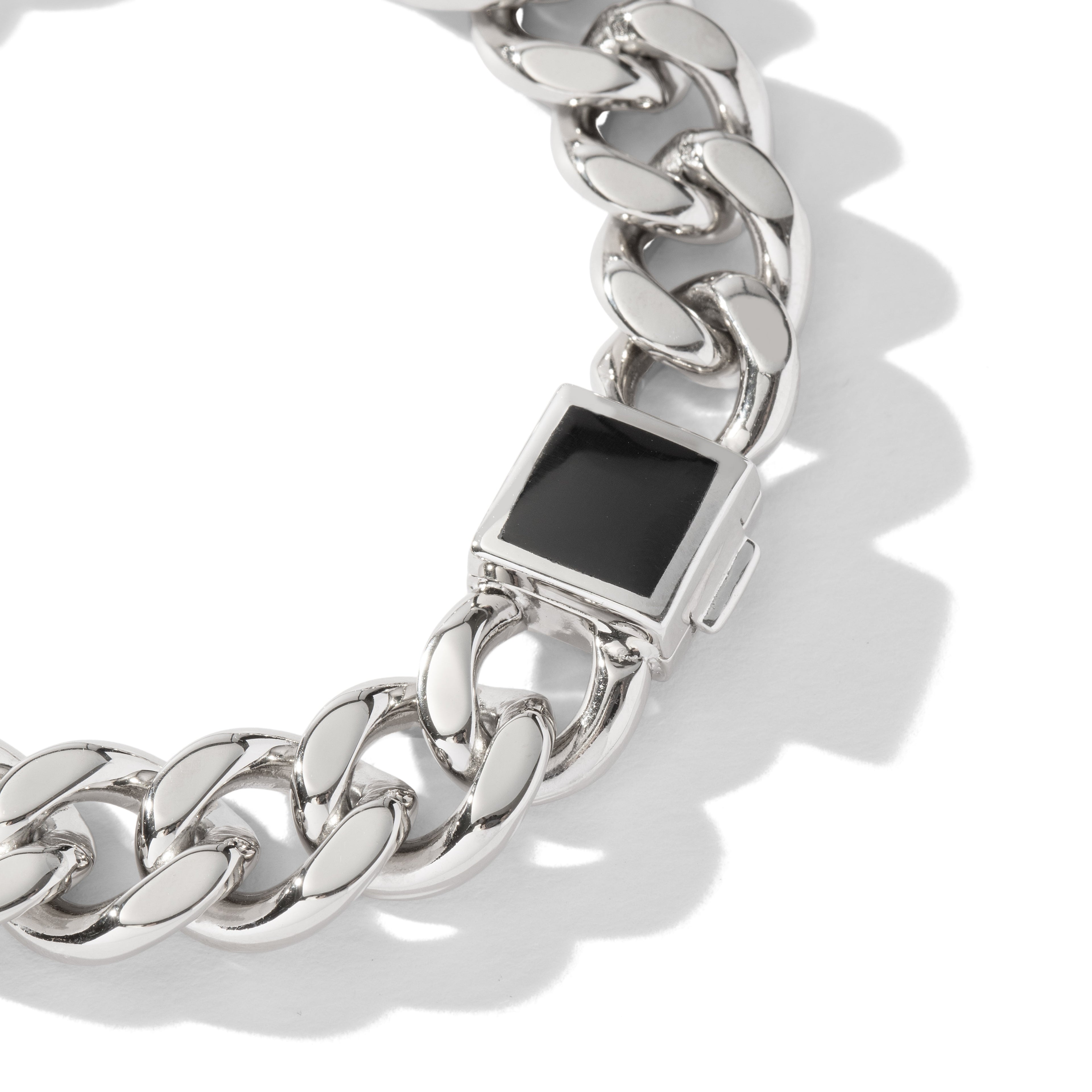 Silver Vera Cuban Chain Bracelet – Effortless Style, Lasting Shine