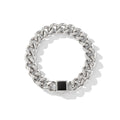 Silver Vera Cuban Chain Bracelet – Effortless Style, Lasting Shine