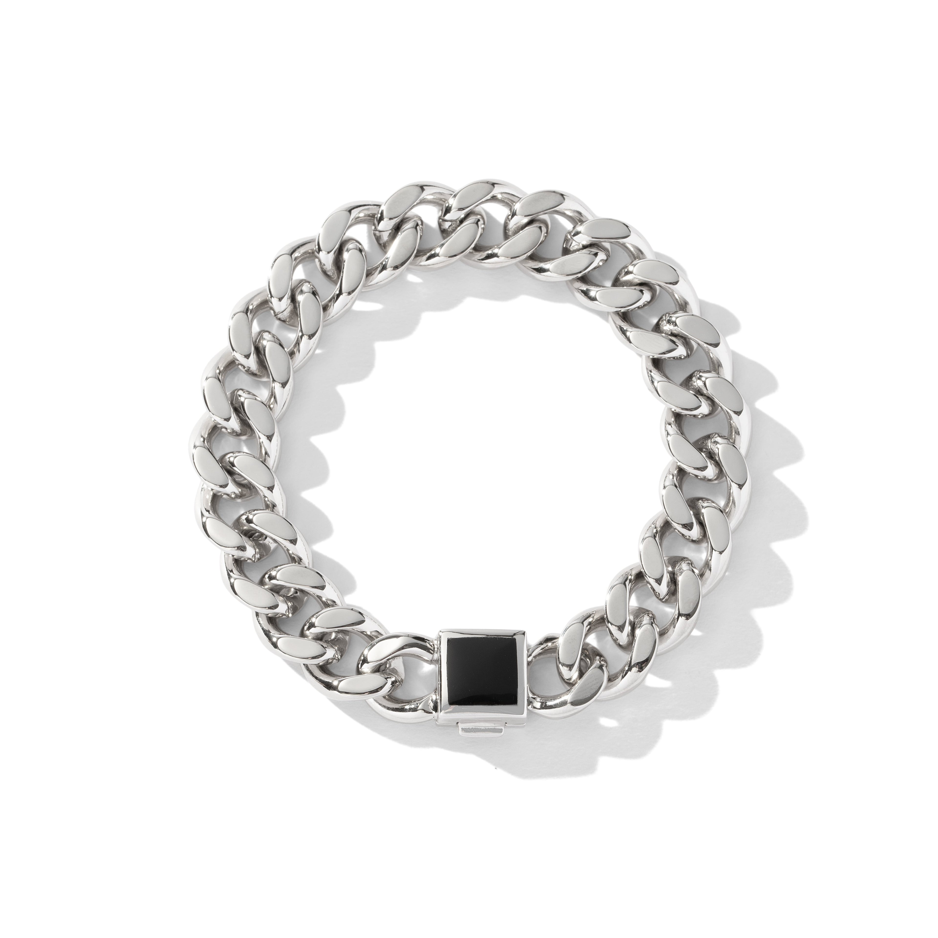 Silver Vera Cuban Chain Bracelet – Effortless Style, Lasting Shine