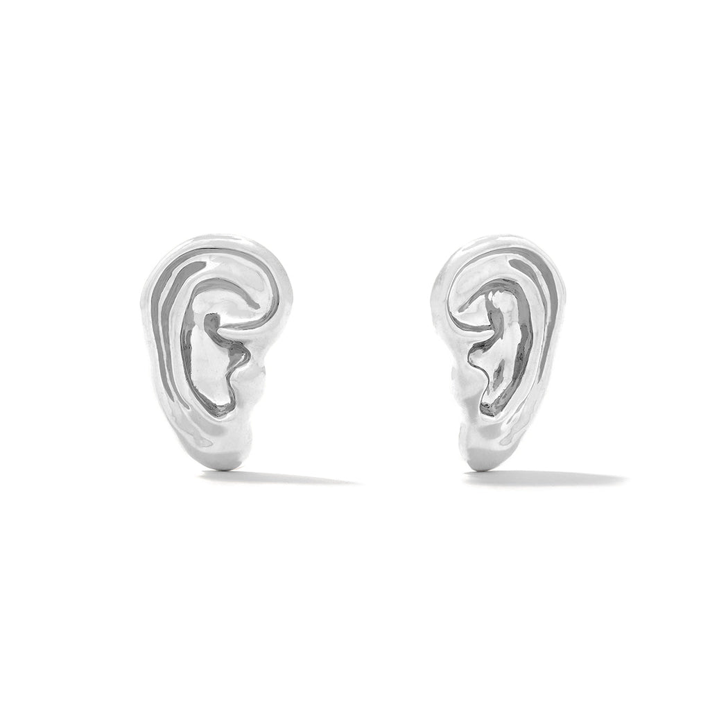 Chic Silver Shine – Silver Large Earring