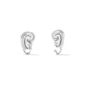 Classic Design with Modern Flair – Silver Clasp Earring