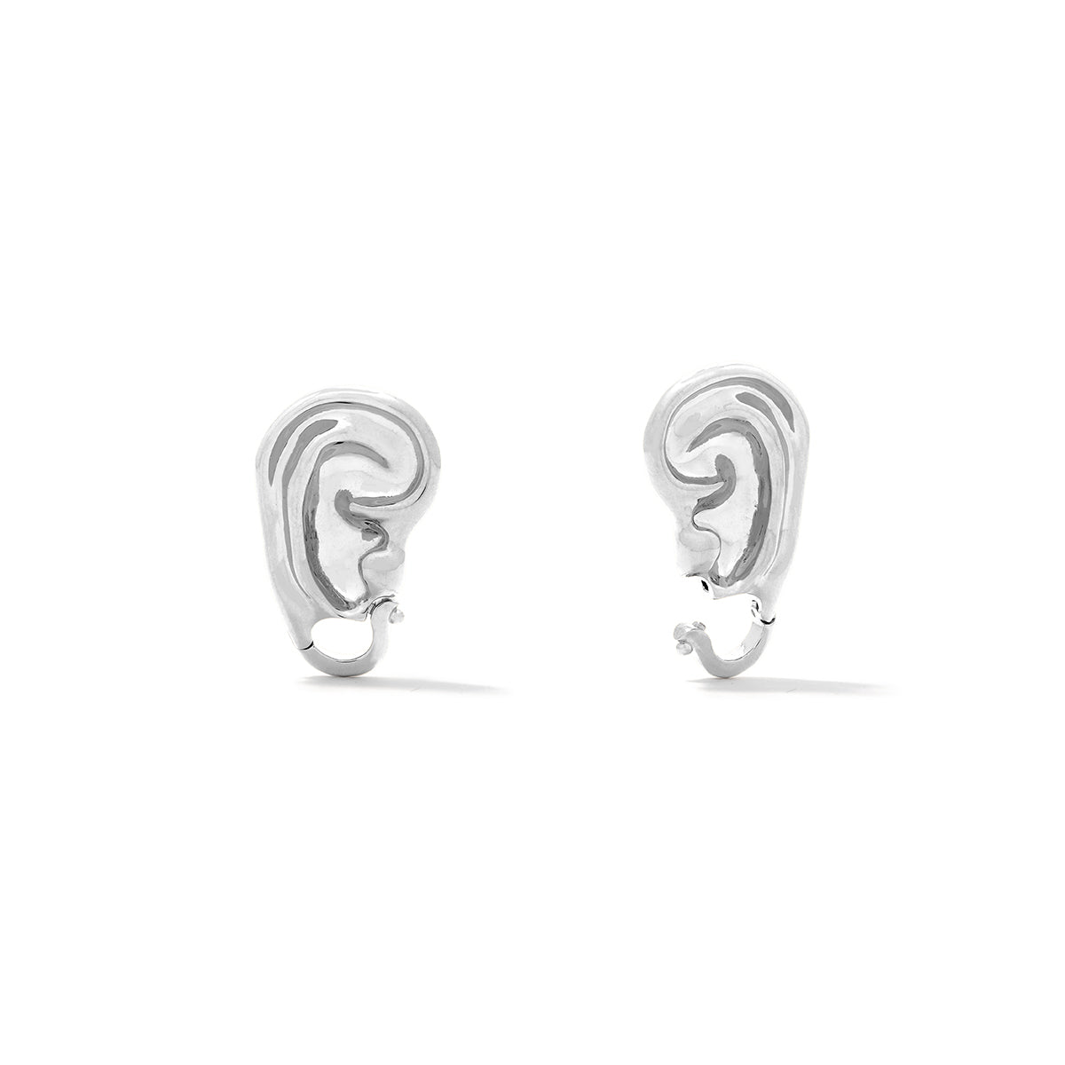 Classic Design with Modern Flair – Silver Clasp Earring