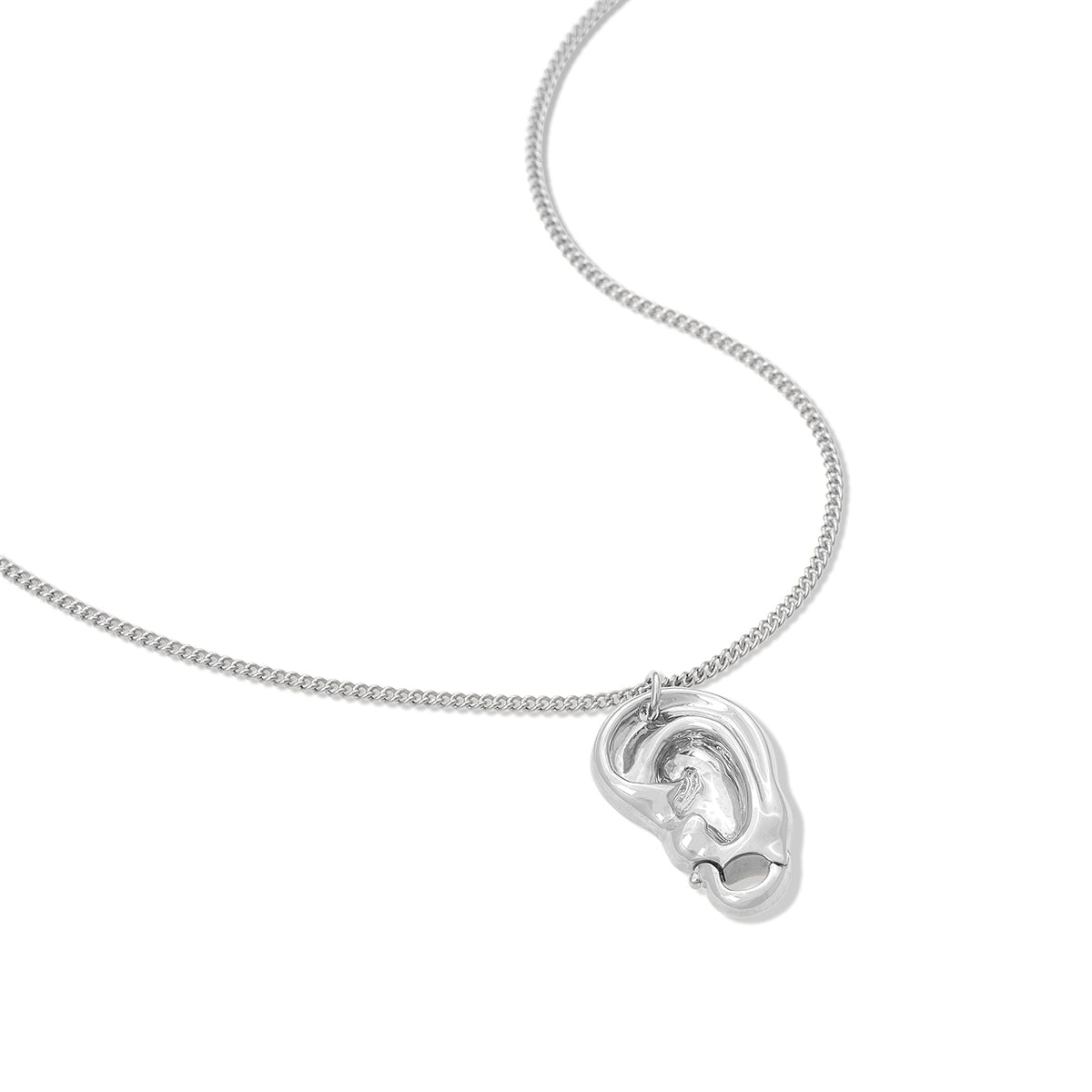 Shine Brightly – Silver Clasp Necklace