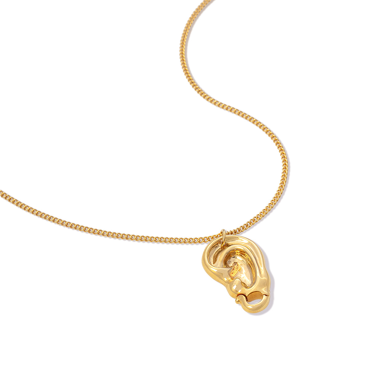 Everyday Glam, Effortless Style – Gold Clasp Necklace