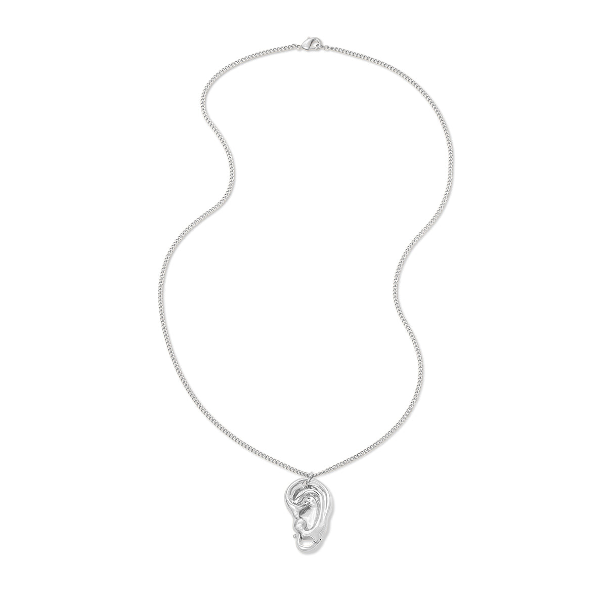 Shine Brightly – Silver Clasp Necklace