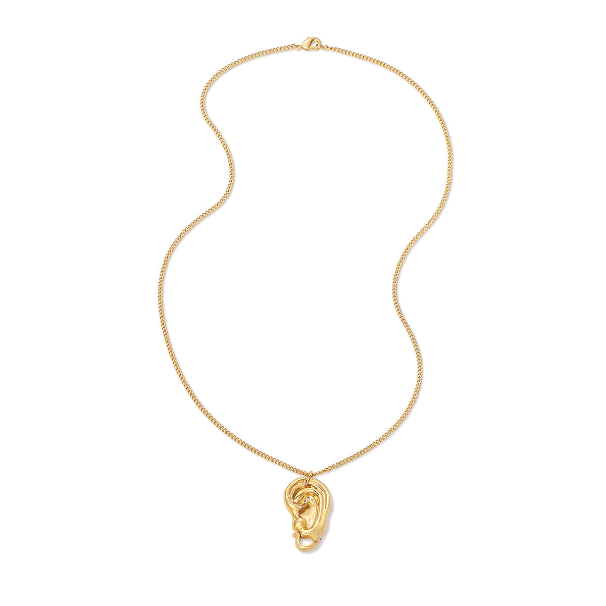 Everyday Glam, Effortless Style – Gold Clasp Necklace