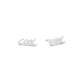 Everyday Glam, Effortless Style – Cool Silver Studs