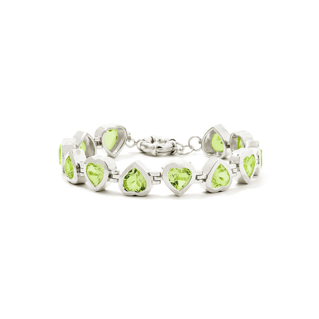 Large Silver Heartthrob Bracelet – Standout Style for Bold Women