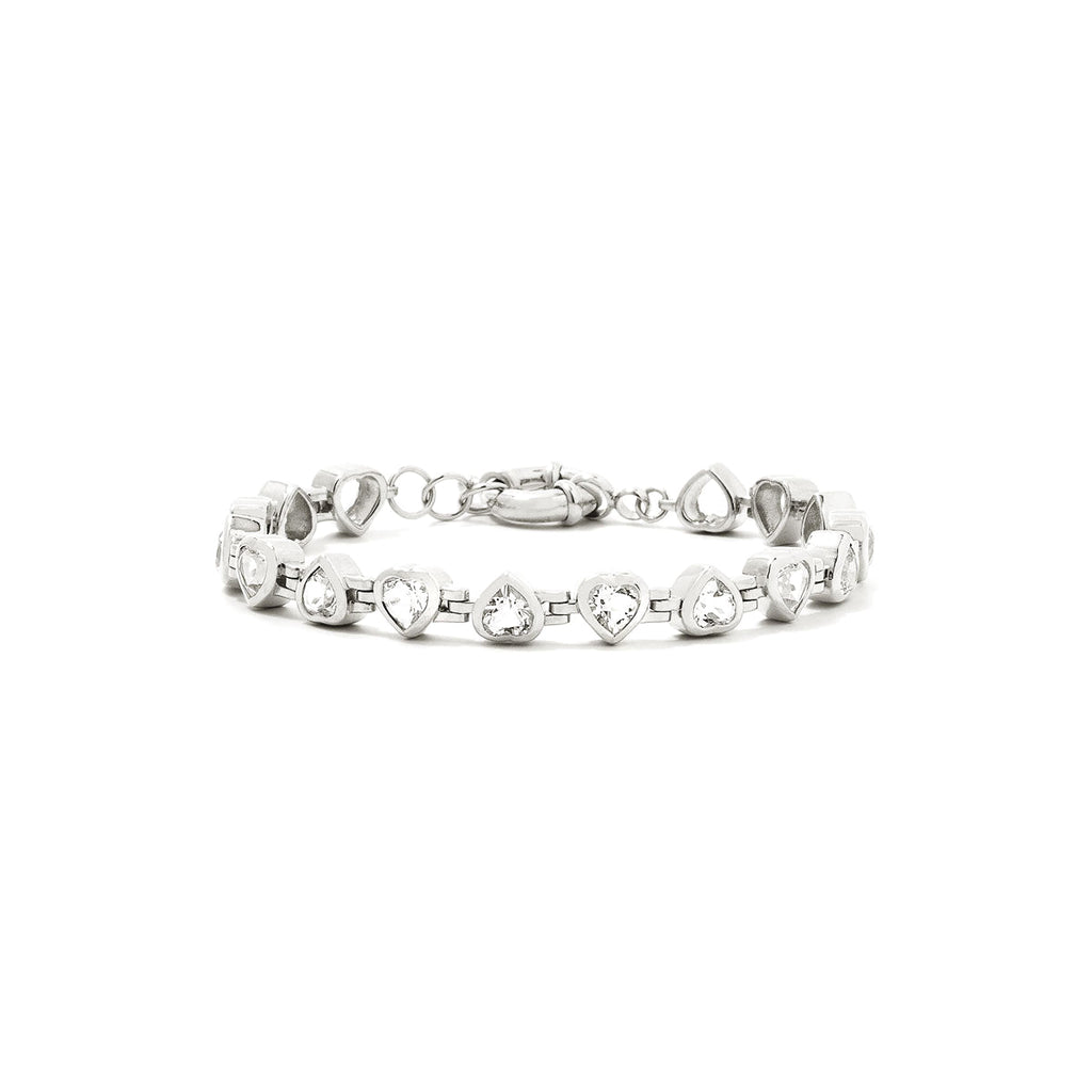 Small Silver Heartthrob Bracelet – Jewelry That Tells a Story