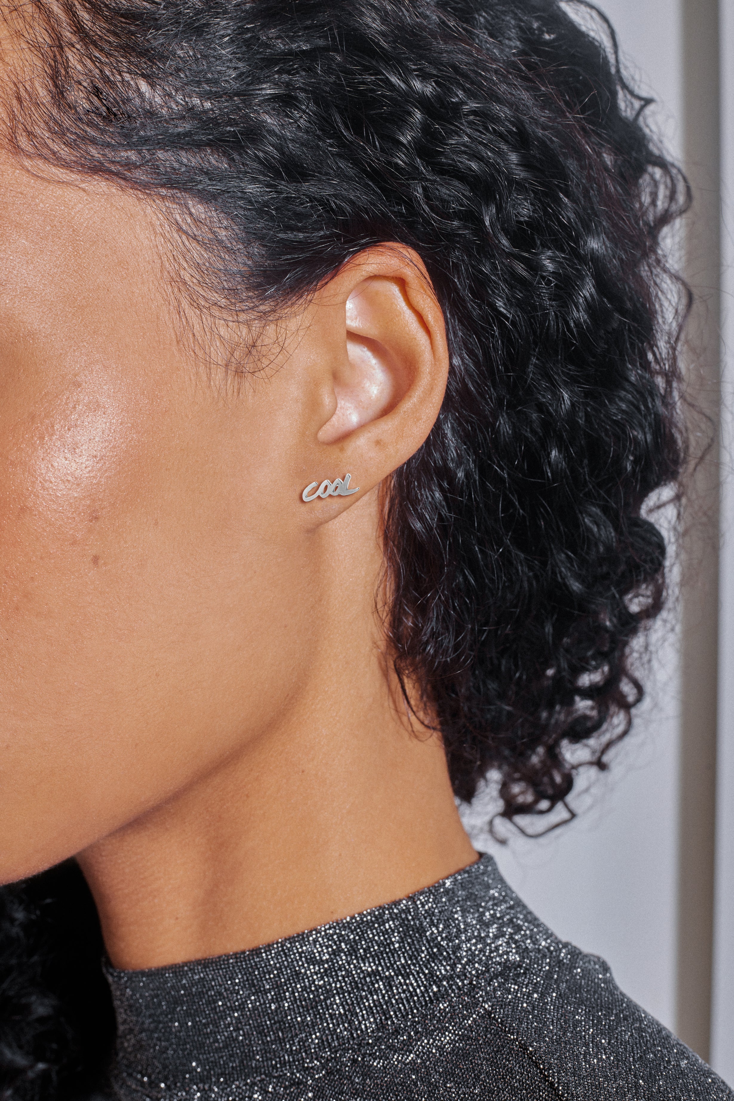 Everyday Glam, Effortless Style – Cool Silver Studs