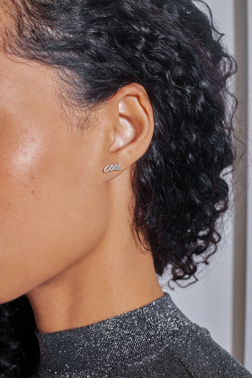 Everyday Glam, Effortless Style – Cool Silver Studs