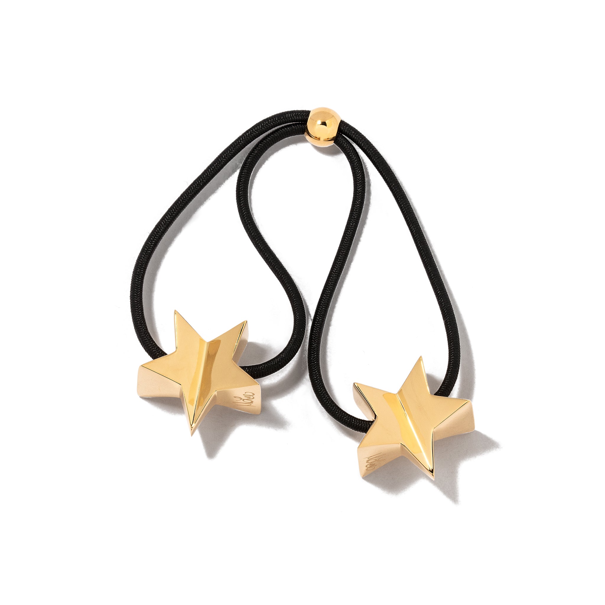 Feminine Charm and Shine – Gold  Star Hair Bauble