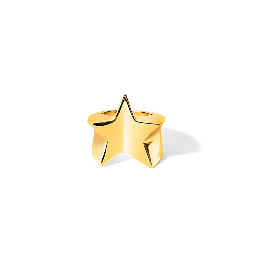 Sophisticated Shine, Timeless Elegance-Star Ring