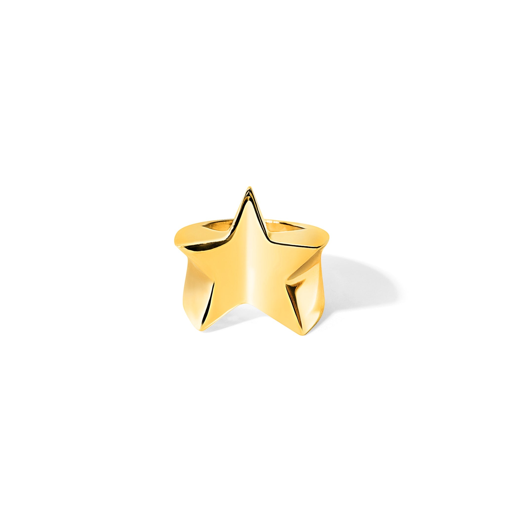 Sophisticated Shine, Timeless Elegance-Star Ring