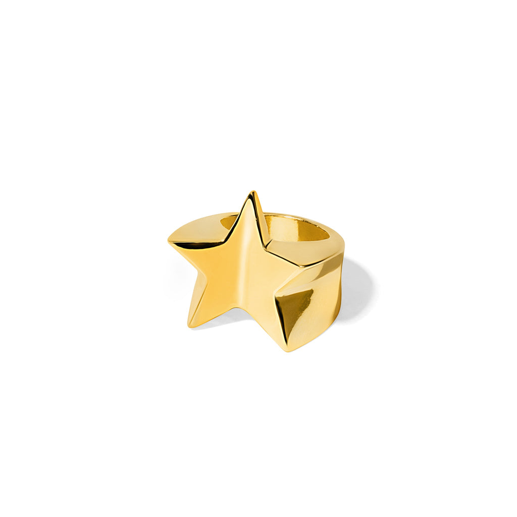 Sophisticated Shine, Timeless Elegance-Star Ring