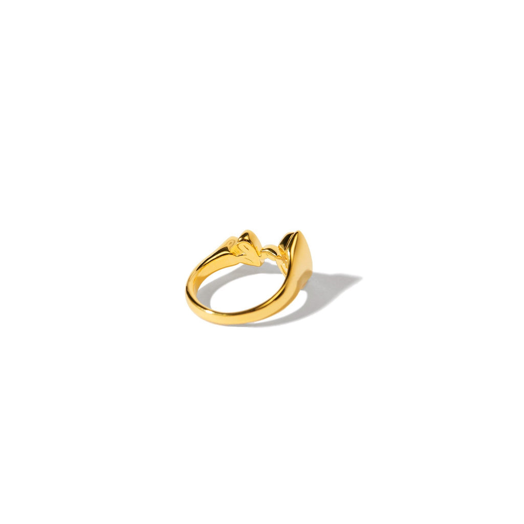 Everyday Glam, Effortless Elegance-Gold Babe Ring