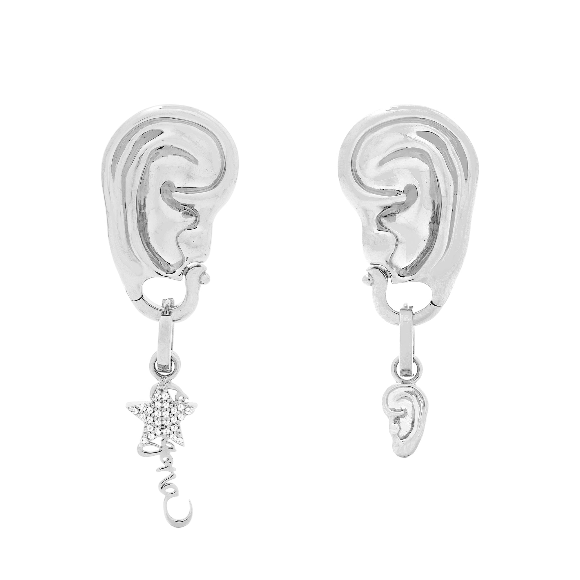 Classic Design with Modern Flair – Silver Clasp Earring