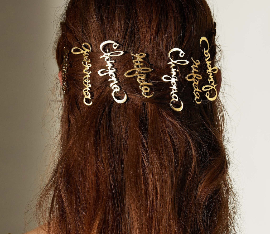 Word on the Street Hair Clips – Easy, Chic, and Fun