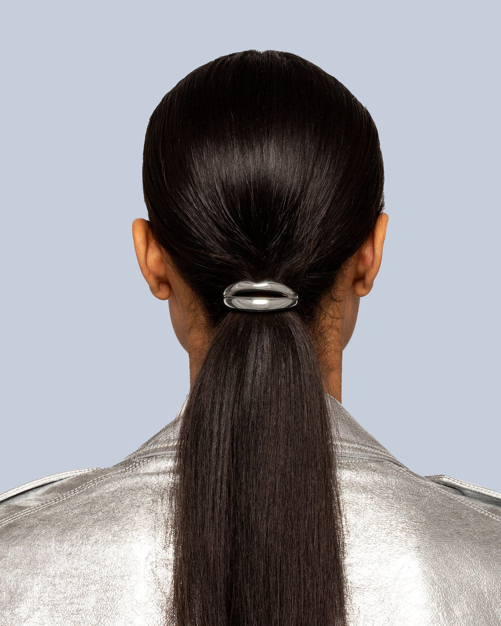 Silver Rosie Lip Hair Band – Minimalist Shine, Maximum Style